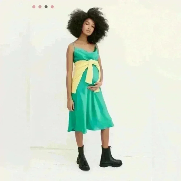 HATCH Maternity Jade Slip Dress, Size 1 - Picture 5 of 5